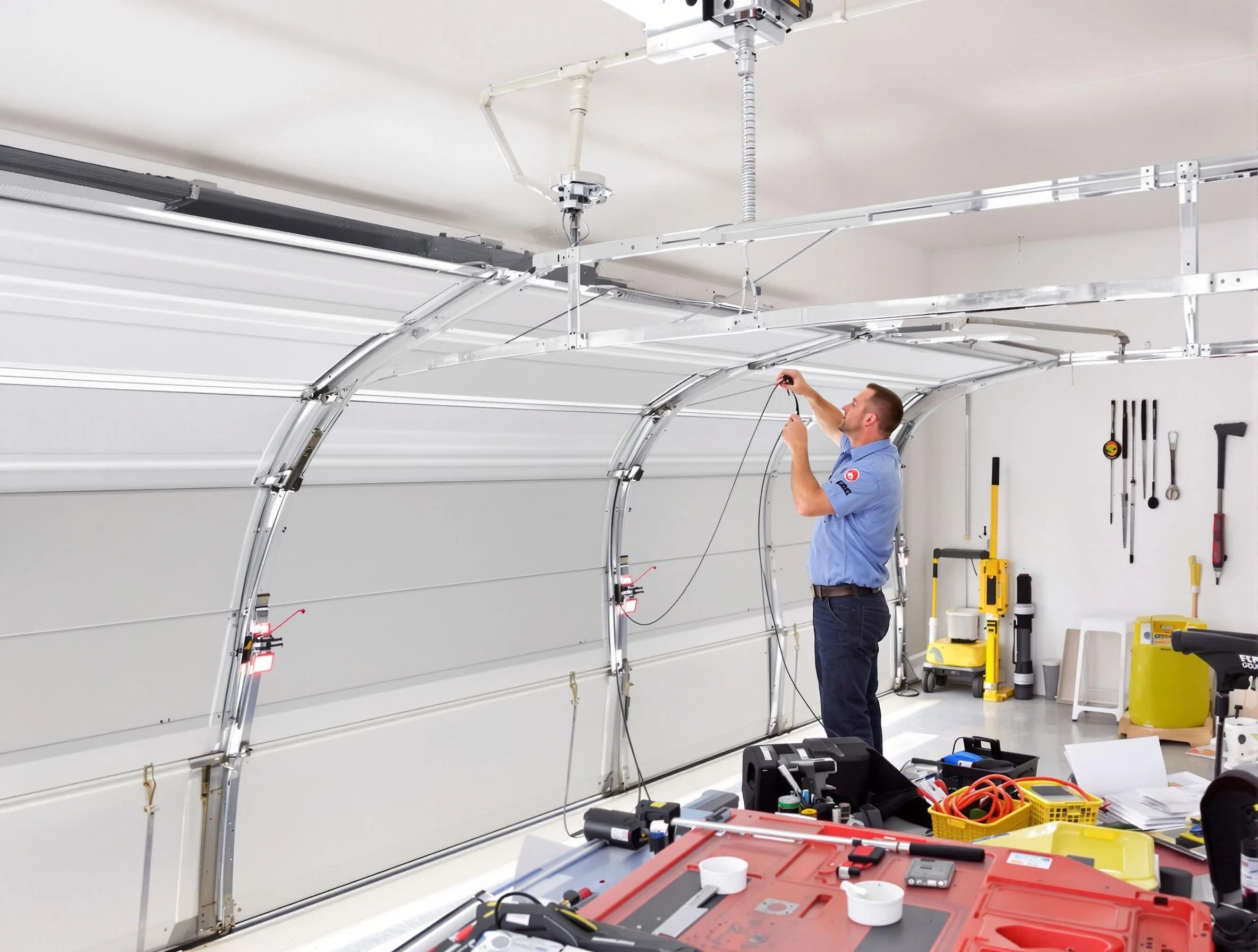 Garage door cable repair service by Atlanta Garage Door Repair in Atlanta