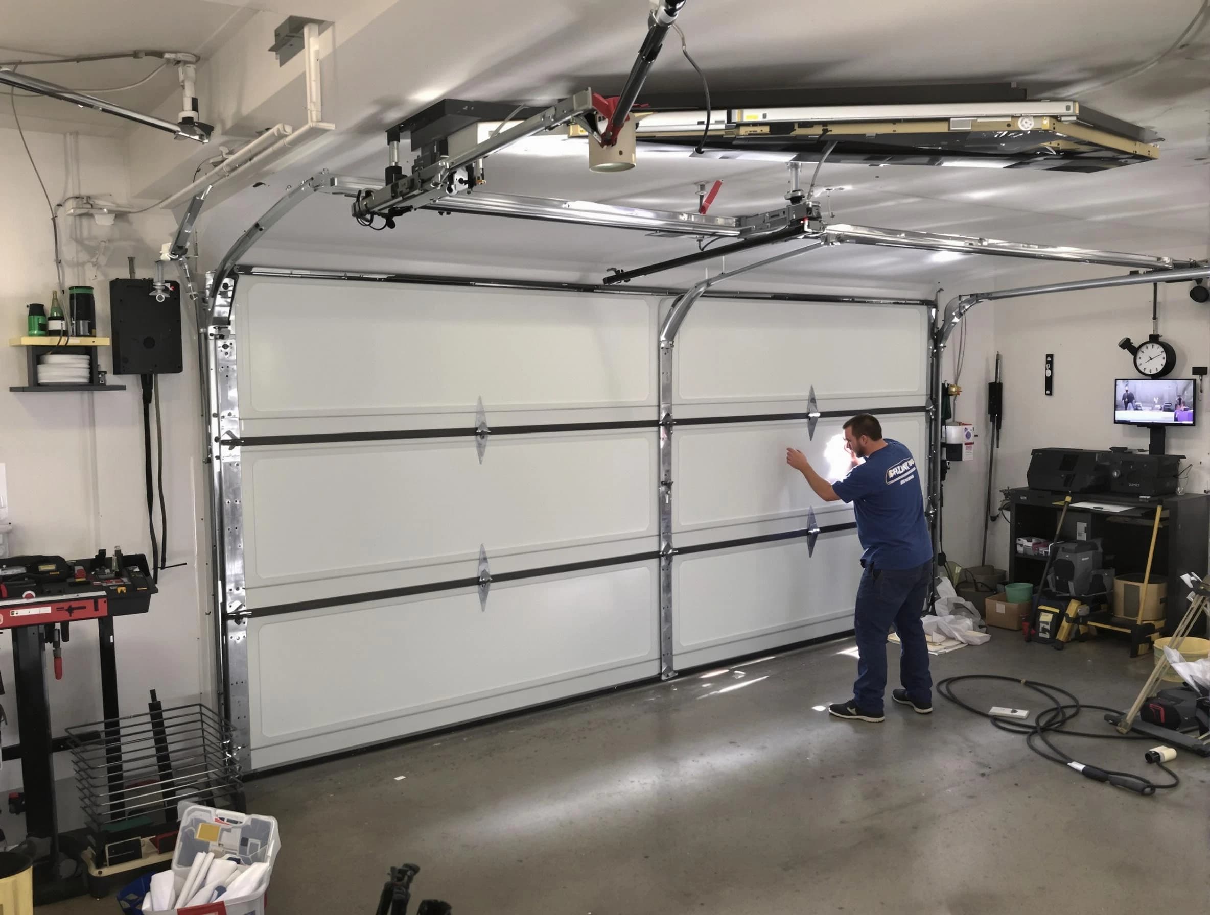 Professional garage door repair service by Atlanta Garage Door Repair in Atlanta