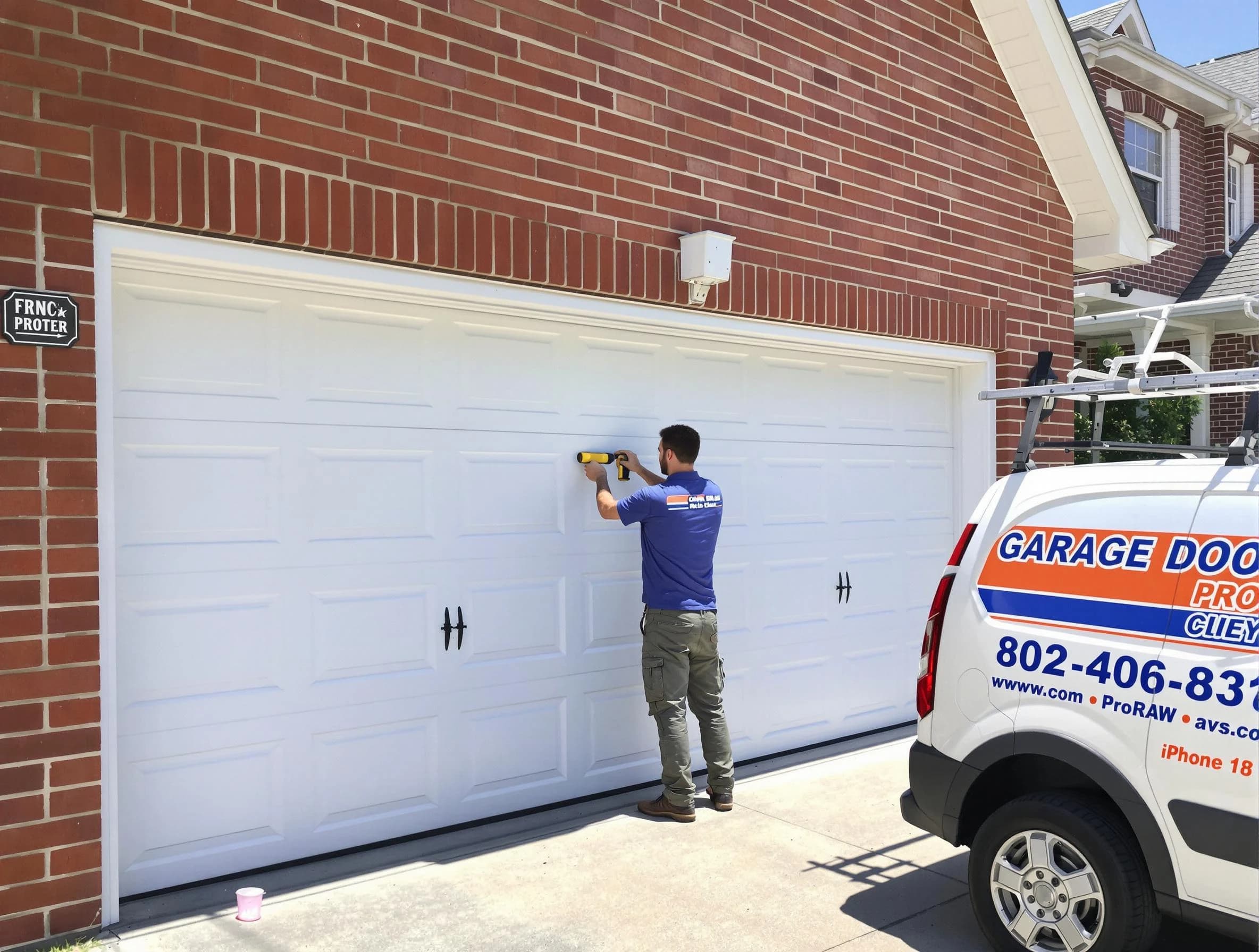 Local garage door repair service by Atlanta Garage Door Repair in Atlanta