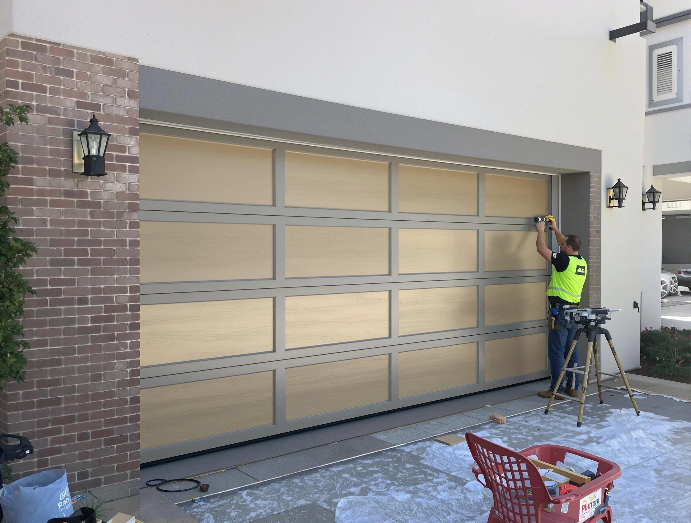 Garage door replacement service by Atlanta Garage Door Repair in Atlanta