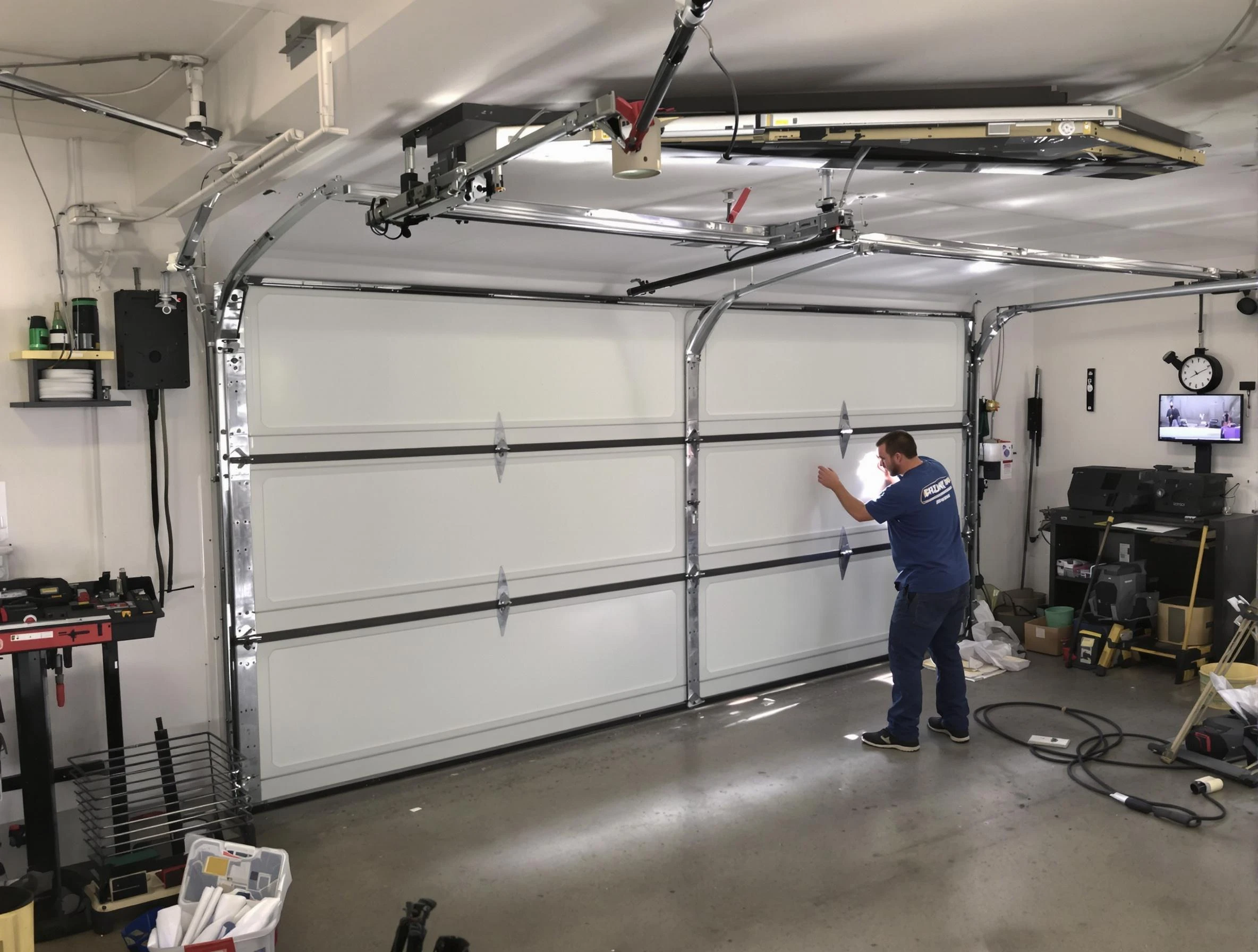 Professional garage door repair service by Atlanta Garage Door Repair in Atlanta