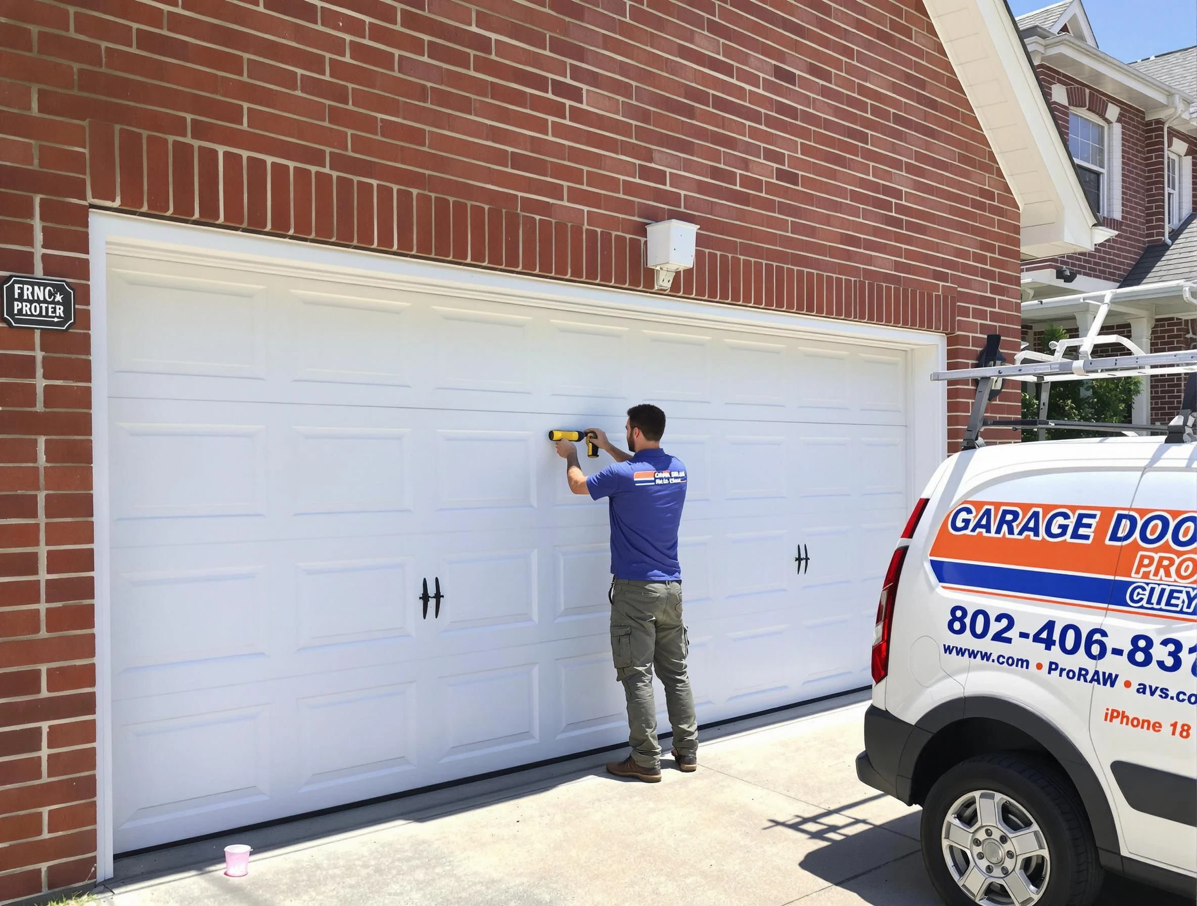 Local garage door repair service by Atlanta Garage Door Repair in Atlanta